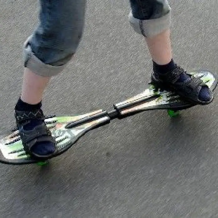 Set skateboard à vis, trottinette à doigts, waveboard en plastique