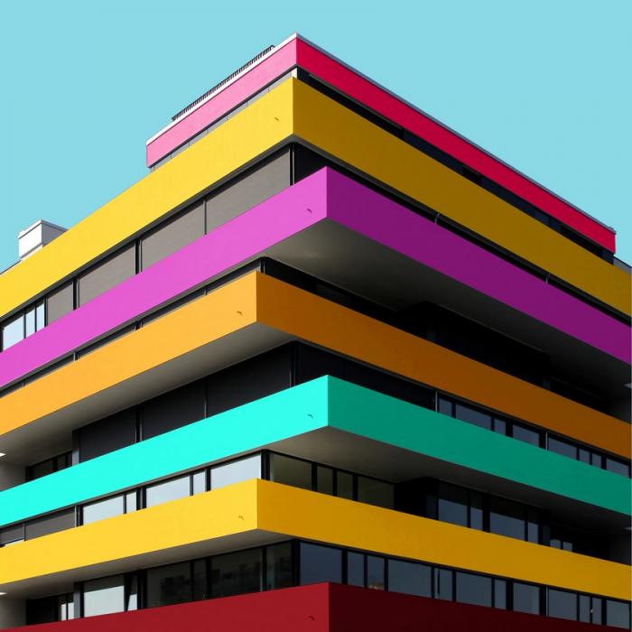 Paul Eis nous fait voir l architecture  en couleurs 