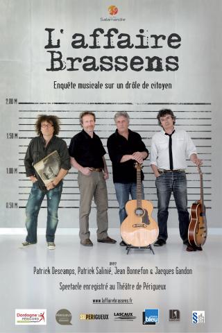 affiche L'Affaire Brassens - Concert