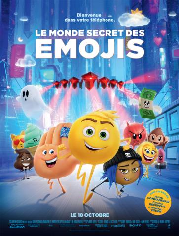 affiche Le Monde secret des Emojis